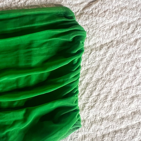 Green Mesh Corset - Picture 5 of 7